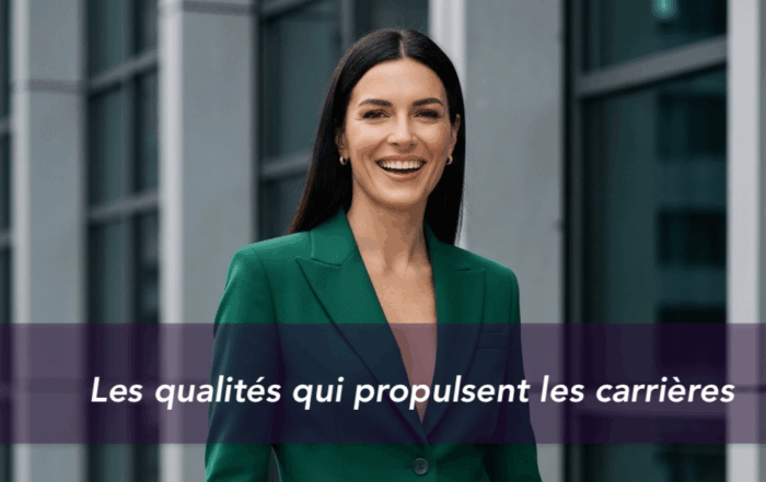 Femme épanouie. Les qualités qui propulsent la carrière.